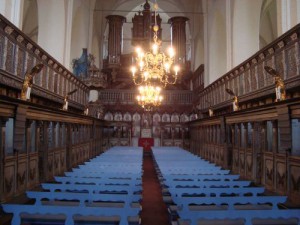 Blick ins Kloster